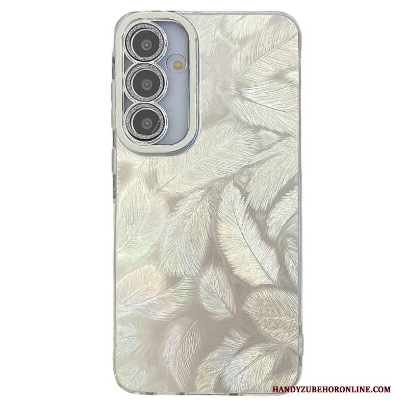 Hülle Für Samsung Galaxy S25 Plus 5g Variante Mit Metalleffekt Und Linse Protektor