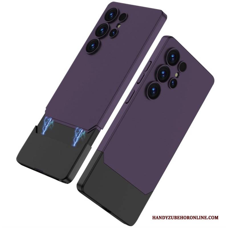 Hülle Für Samsung Galaxy S25 Ultra 5g Abnehmbare Zweifarbige Gkk