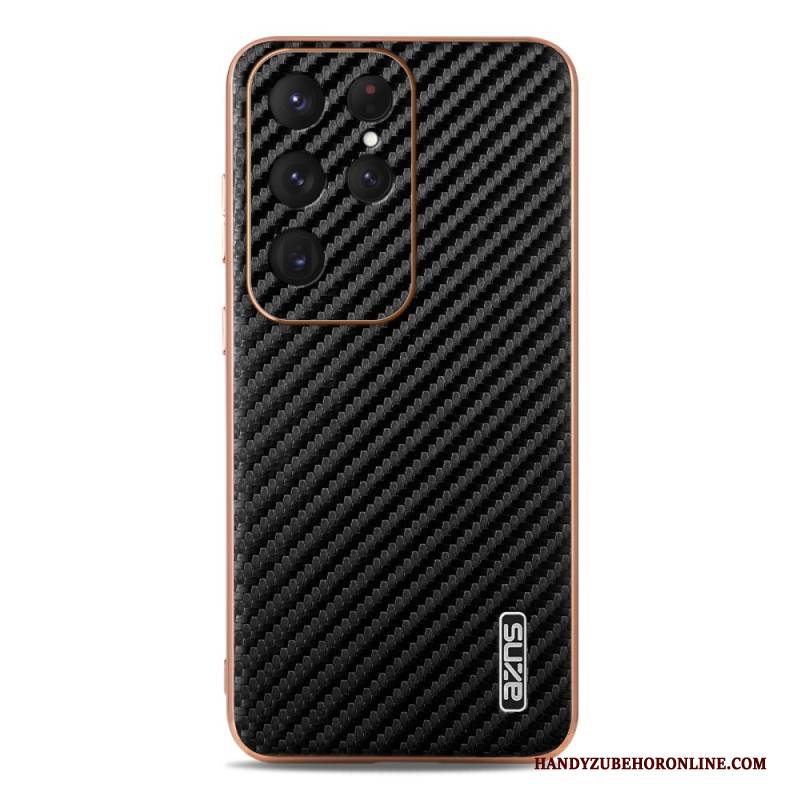 Hülle Für Samsung Galaxy S25 Ultra 5g Azns Carbonfaser