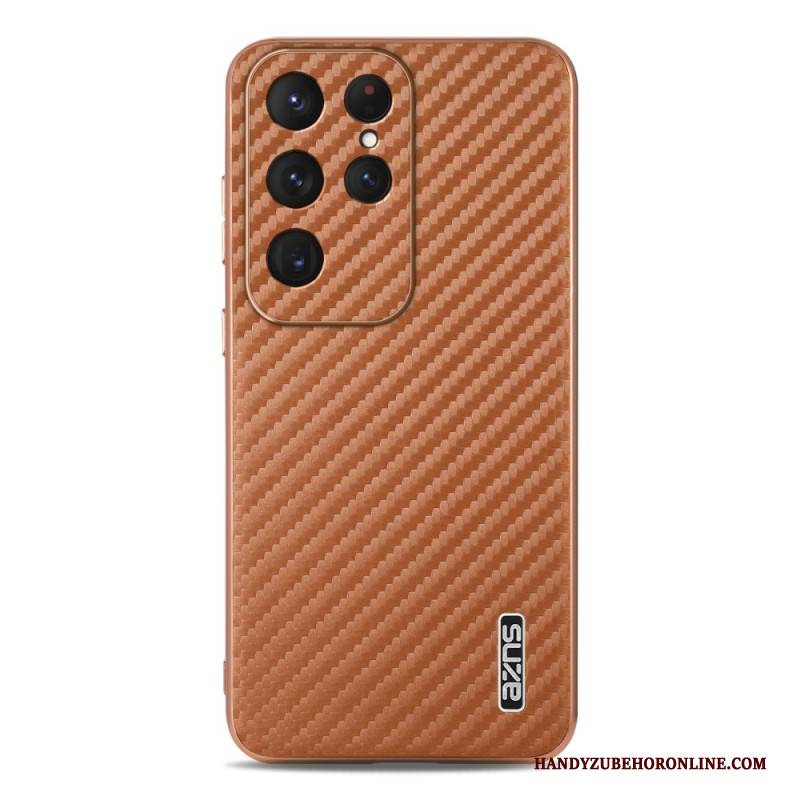 Hülle Für Samsung Galaxy S25 Ultra 5g Azns Carbonfaser