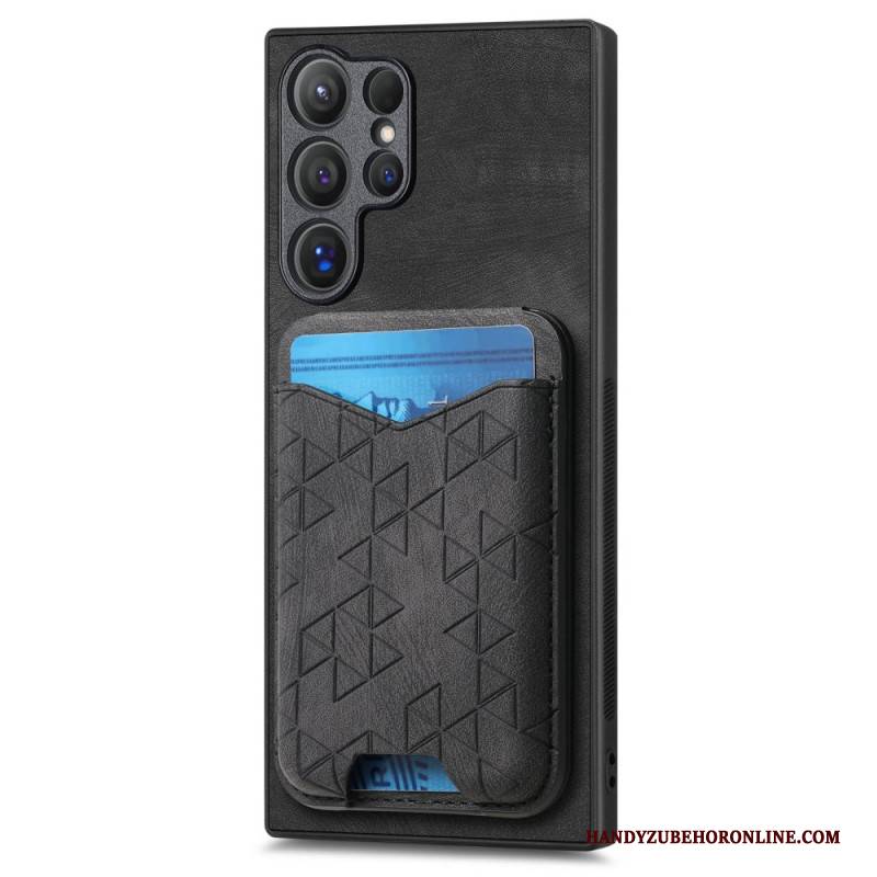 Hülle Für Samsung Galaxy S25 Ultra 5g Kartenhalter Und Ständer Mit Muster