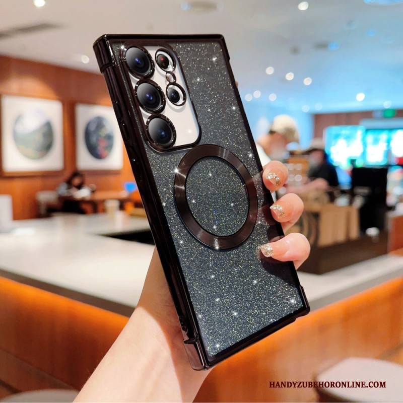 Hülle Für Samsung Galaxy S25 Ultra 5g Magsafe-kompatibel Glitzer