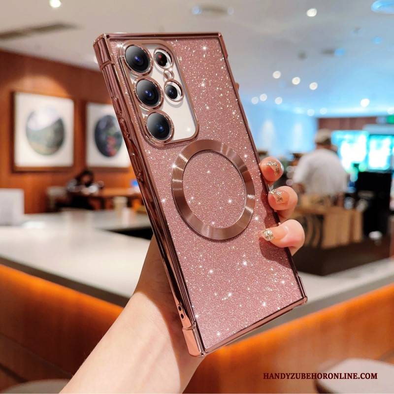 Hülle Für Samsung Galaxy S25 Ultra 5g Magsafe-kompatibel Glitzer