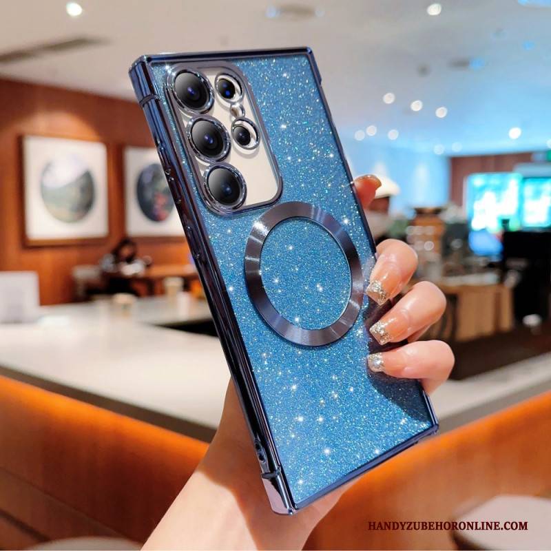 Hülle Für Samsung Galaxy S25 Ultra 5g Magsafe-kompatibel Glitzer