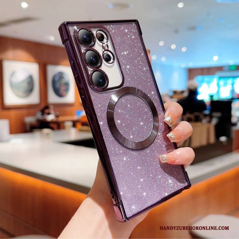 Hülle Für Samsung Galaxy S25 Ultra 5g Magsafe-kompatibel Glitzer