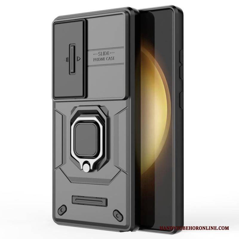 Hülle Für Samsung Galaxy S25 Ultra 5g Robuster Ring Mit Linsenschutz