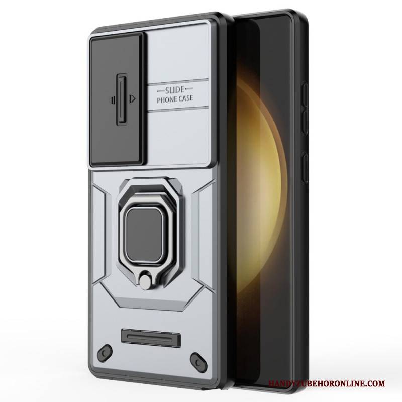 Hülle Für Samsung Galaxy S25 Ultra 5g Robuster Ring Mit Linsenschutz