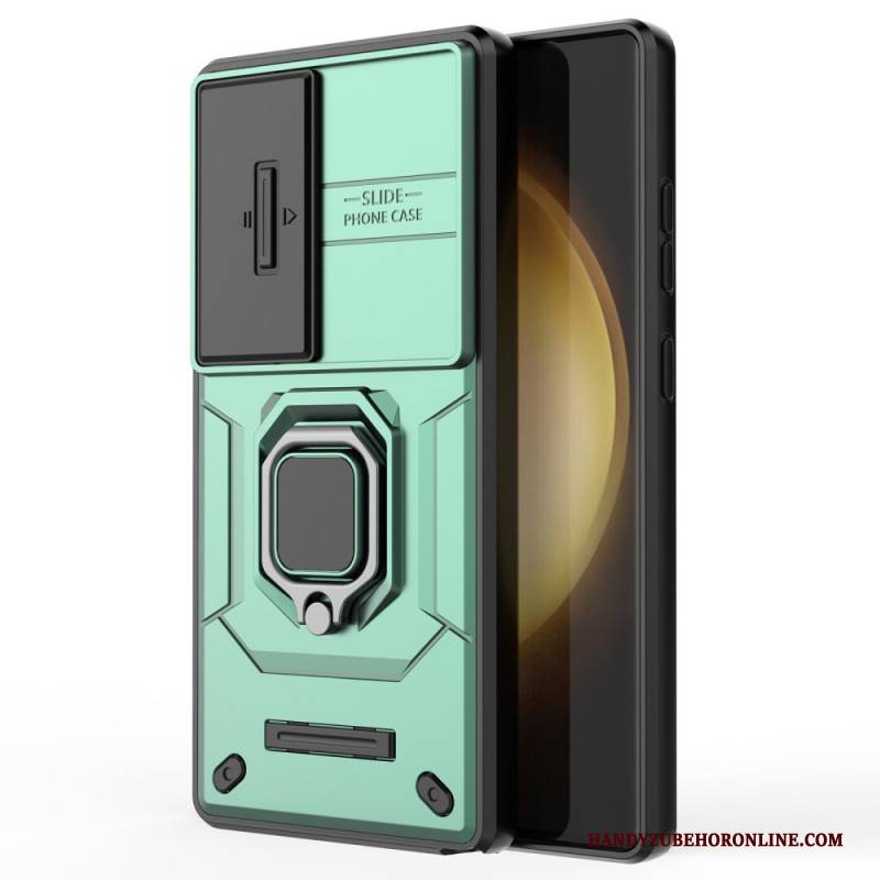 Hülle Für Samsung Galaxy S25 Ultra 5g Robuster Ring Mit Linsenschutz