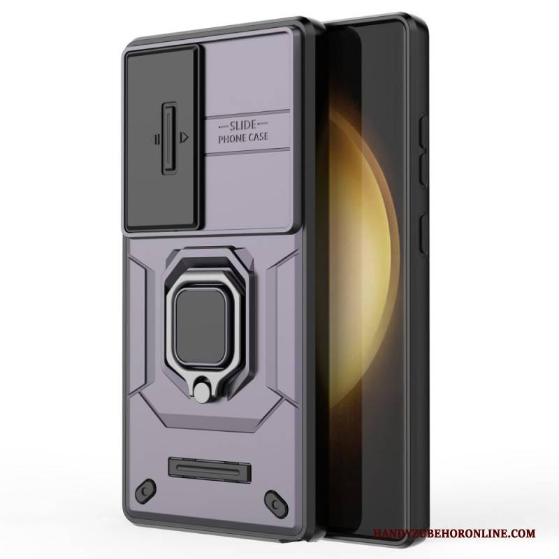 Hülle Für Samsung Galaxy S25 Ultra 5g Robuster Ring Mit Linsenschutz