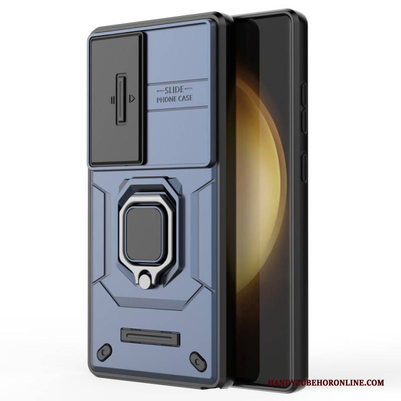 Hülle Für Samsung Galaxy S25 Ultra 5g Robuster Ring Mit Linsenschutz