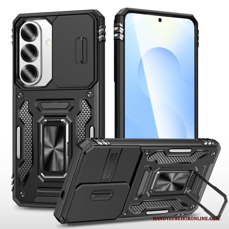 Hülle Für Samsung Galaxy S26 Ständer Und Verschiebbare Kameraabdeckung