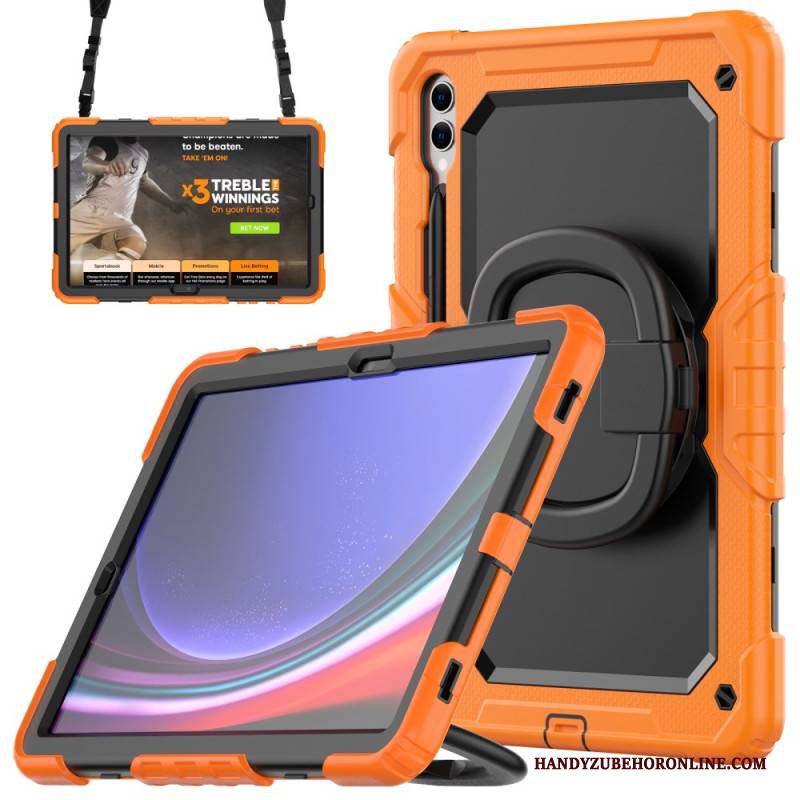 Hülle Für Samsung Galaxy Tab S10 Ultra Premium-schutz Mit Schultergurt