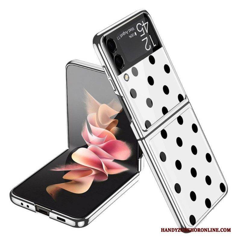 Hülle Für Samsung Galaxy Z Flip 3 5G Flip Case Gewicht Aus Gehärtetem Glas Gkk