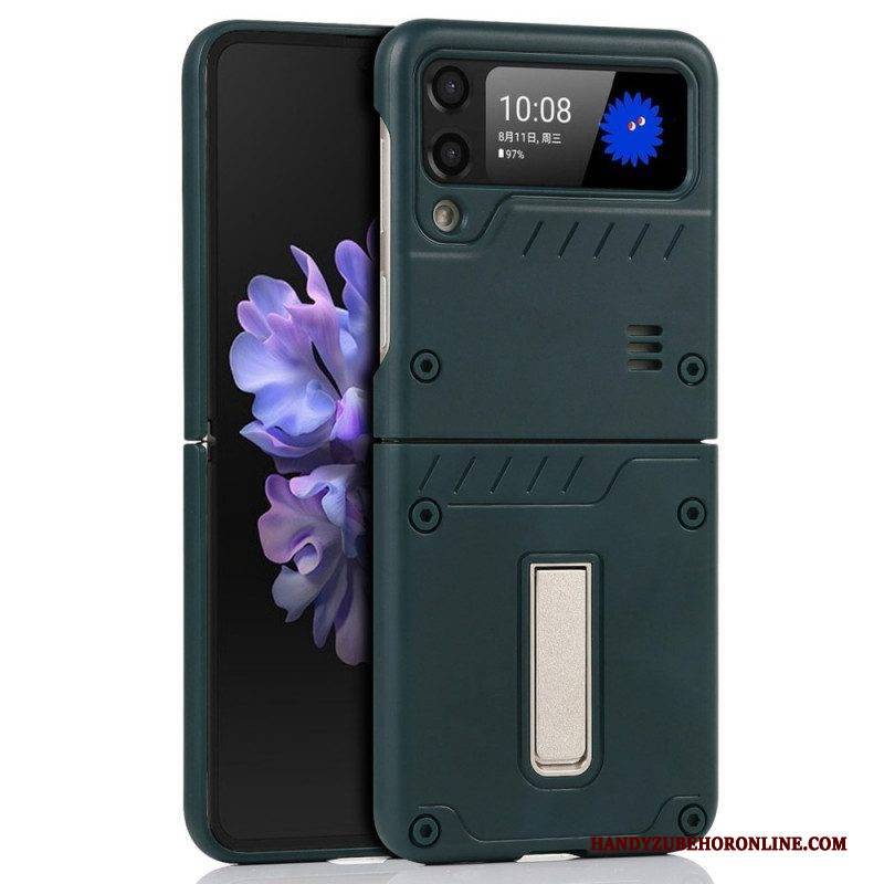 Hülle Für Samsung Galaxy Z Flip 3 5G Flip Case Matt Mit Ständer