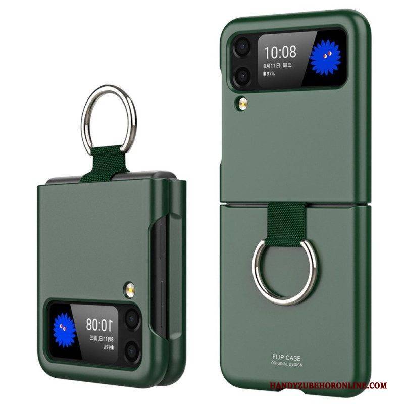 Hülle Für Samsung Galaxy Z Flip 3 5G Flip Case Mit Ring