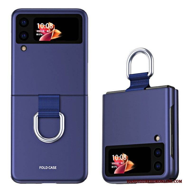 Hülle Für Samsung Galaxy Z Flip 3 5G Flip Case Skin-touch Mit Ring
