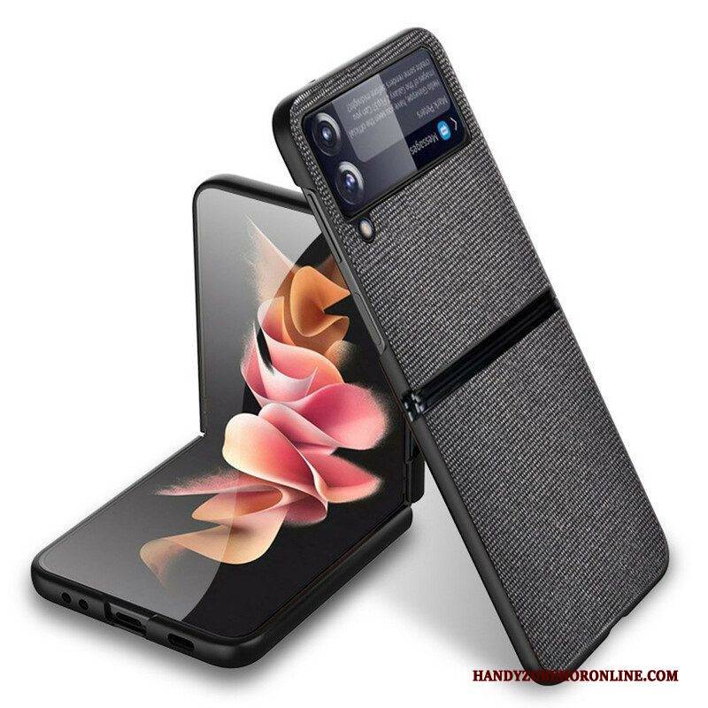 Hülle Für Samsung Galaxy Z Flip 3 5G Flip Case Stoffstruktur