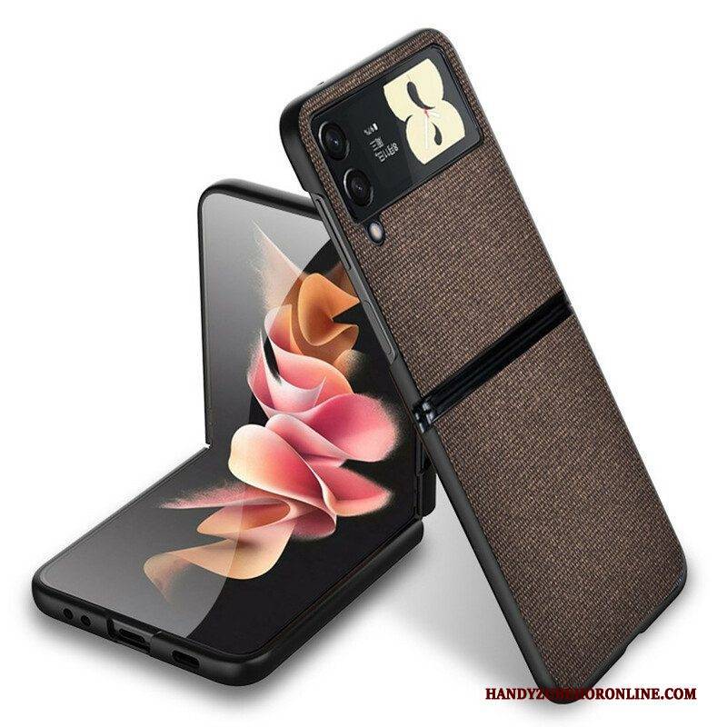 Hülle Für Samsung Galaxy Z Flip 3 5G Flip Case Stoffstruktur