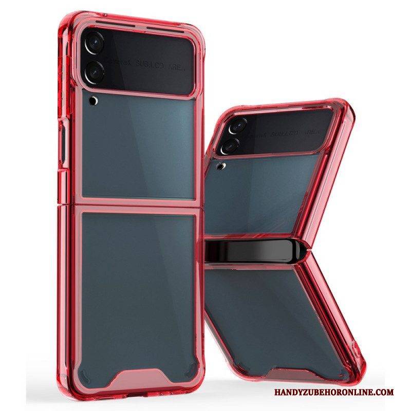 Hülle Für Samsung Galaxy Z Flip 3 5G Flip Case Transparent Gefärbt