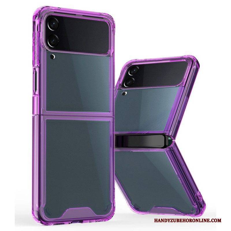 Hülle Für Samsung Galaxy Z Flip 3 5G Flip Case Transparent Gefärbt