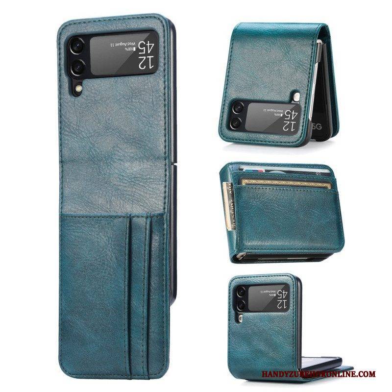 Hülle Für Samsung Galaxy Z Flip 3 5G Geldbörse Flip Case Stil-leder-geldbörse