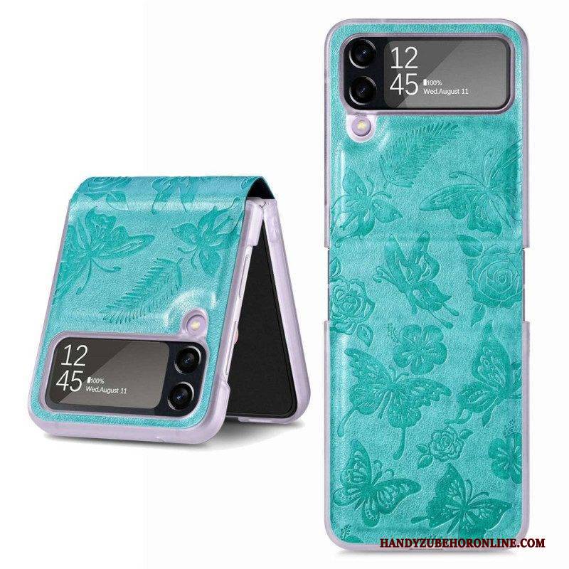 Hülle Für Samsung Galaxy Z Flip 4 Flip Case Nachtfalter