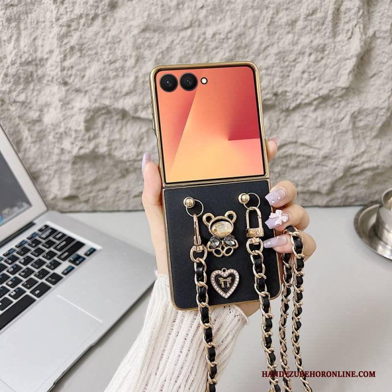 Hülle Für Samsung Galaxy Z Flip 7 Anhänger Und Riemen