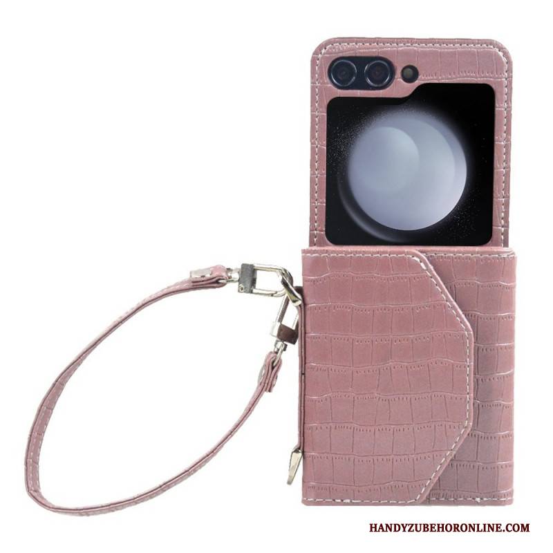 Hülle Für Samsung Galaxy Z Flip 7 Fe Bambusstruktur