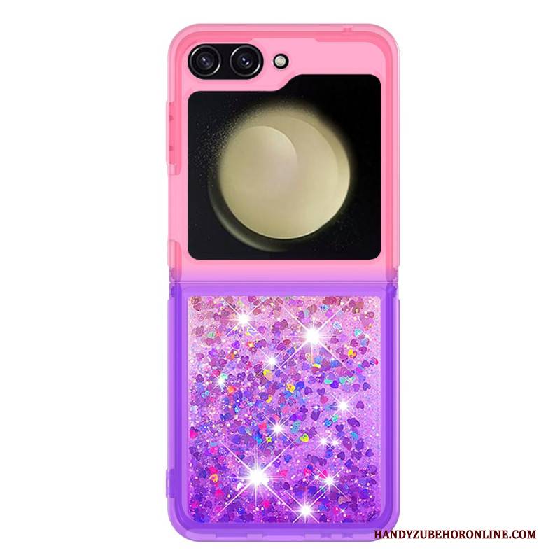 Hülle Für Samsung Galaxy Z Flip 7 Fe Farbverlauf-glitzer