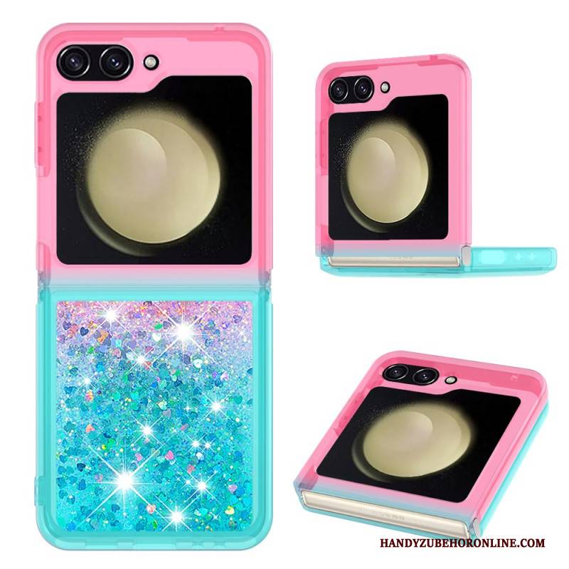 Hülle Für Samsung Galaxy Z Flip 7 Fe Farbverlauf-glitzer