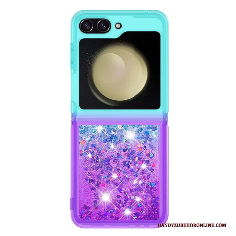Hülle Für Samsung Galaxy Z Flip 7 Fe Farbverlauf-glitzer