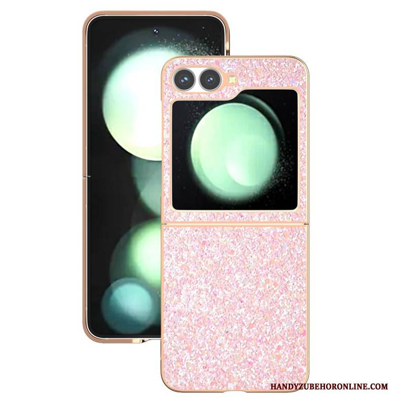 Hülle Für Samsung Galaxy Z Flip 7 Fe Glitzerdesign
