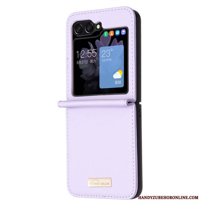 Hülle Für Samsung Galaxy Z Flip 7 Fe Klassische Binfen-farbe