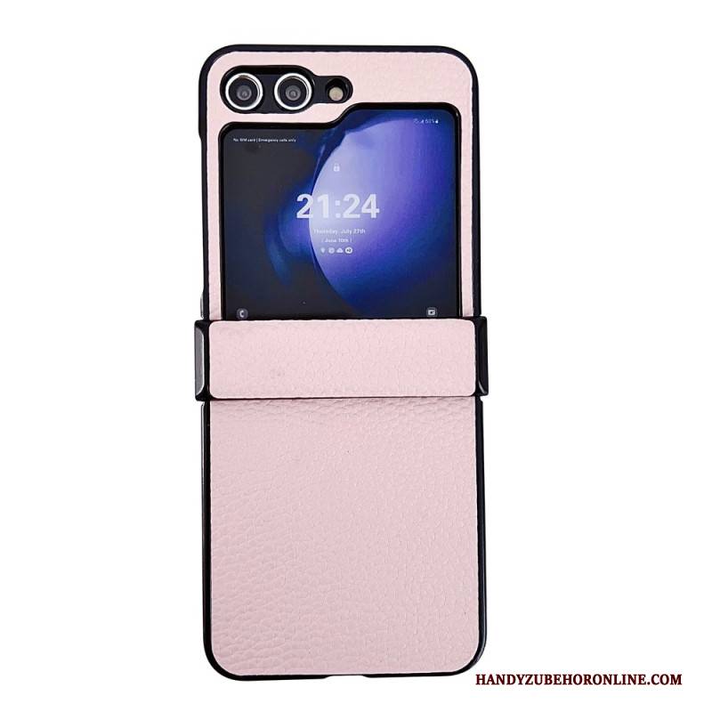 Hülle Für Samsung Galaxy Z Flip 7 Fe Litschi-muster