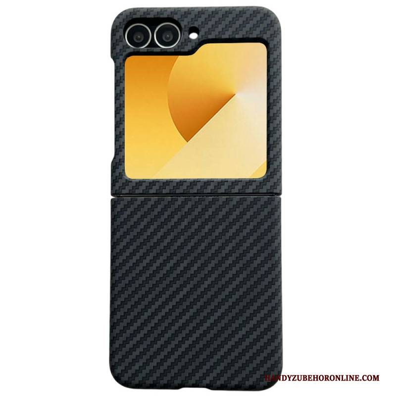 Hülle Für Samsung Galaxy Z Flip 7 Fe Magnetische Carbonfaser-textur