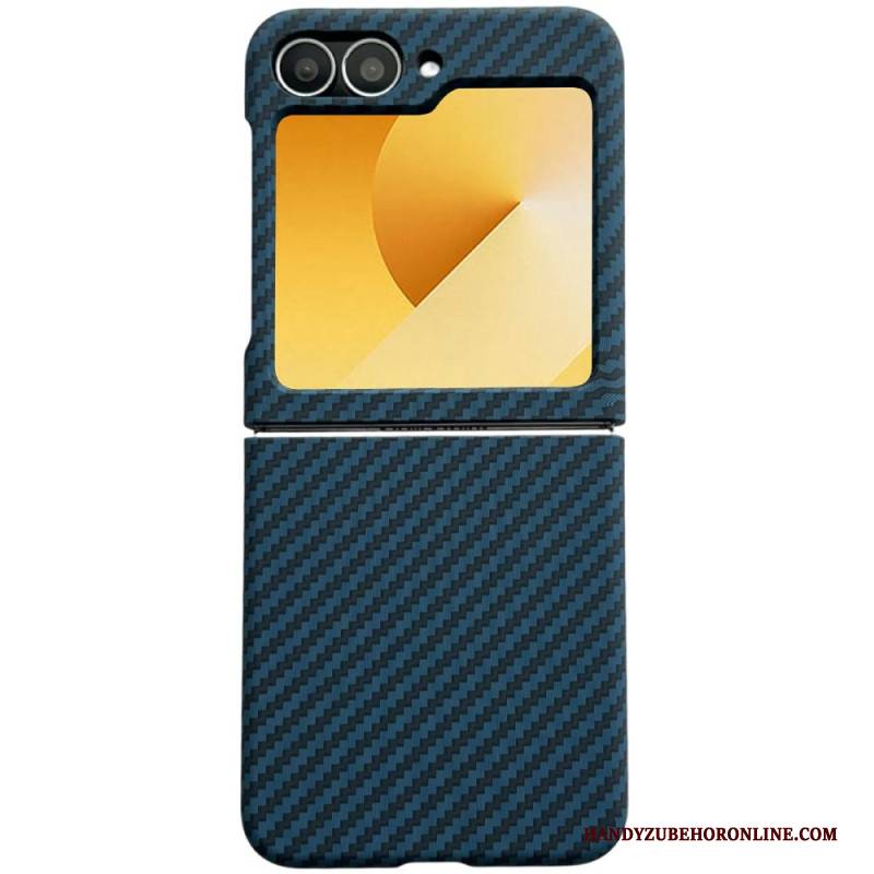 Hülle Für Samsung Galaxy Z Flip 7 Fe Magnetische Carbonfaser-textur