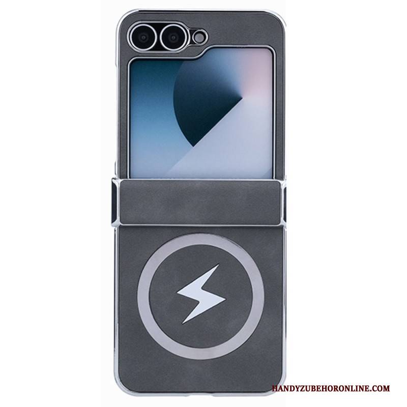 Hülle Für Samsung Galaxy Z Flip 7 Fe Magsafe-kompatibel Lederoptik