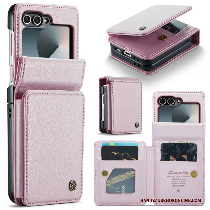 Hülle Für Samsung Galaxy Z Flip 7 Fe Rfid-schutz 5 Kartenfächer