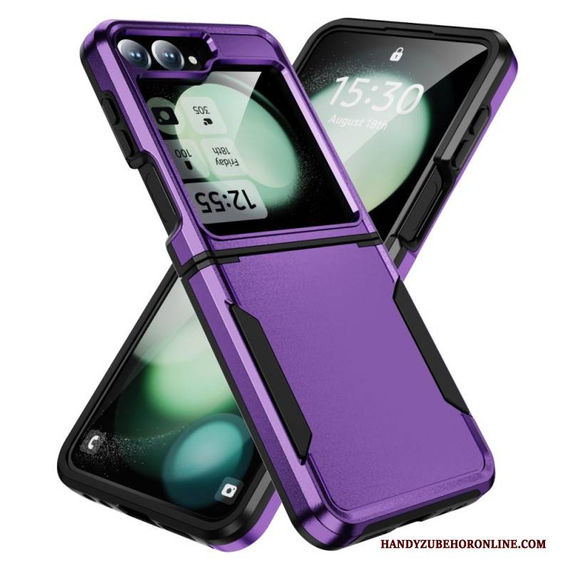 Hülle Für Samsung Galaxy Z Flip 7 Fe Robuste Metalloptik