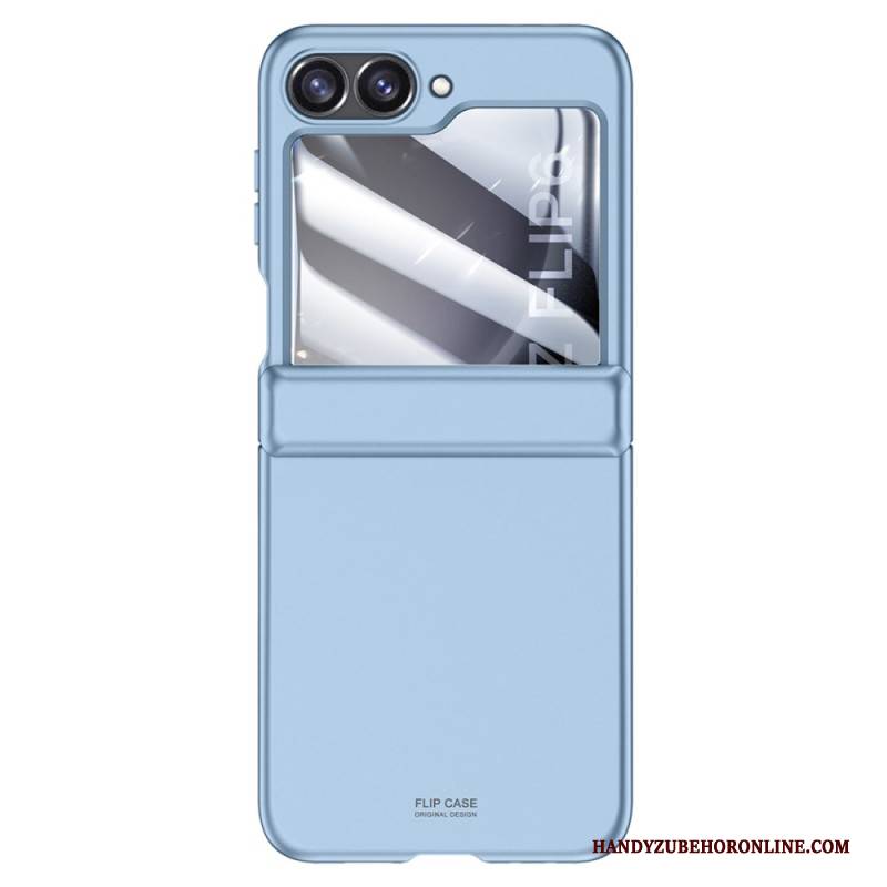 Hülle Für Samsung Galaxy Z Flip 7 Fe Rückseitenschutz Aus Gehärtetem Glas Und Displayschutzfolie