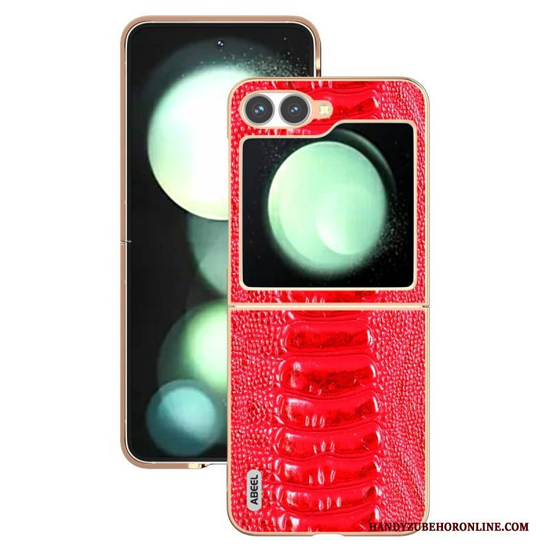 Hülle Für Samsung Galaxy Z Flip 7 Fe Stil Krokodilmuster