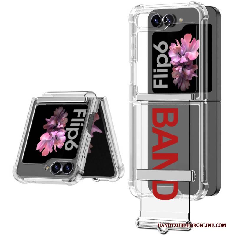 Hülle Für Samsung Galaxy Z Flip 7 Fe Transparenter Riemen