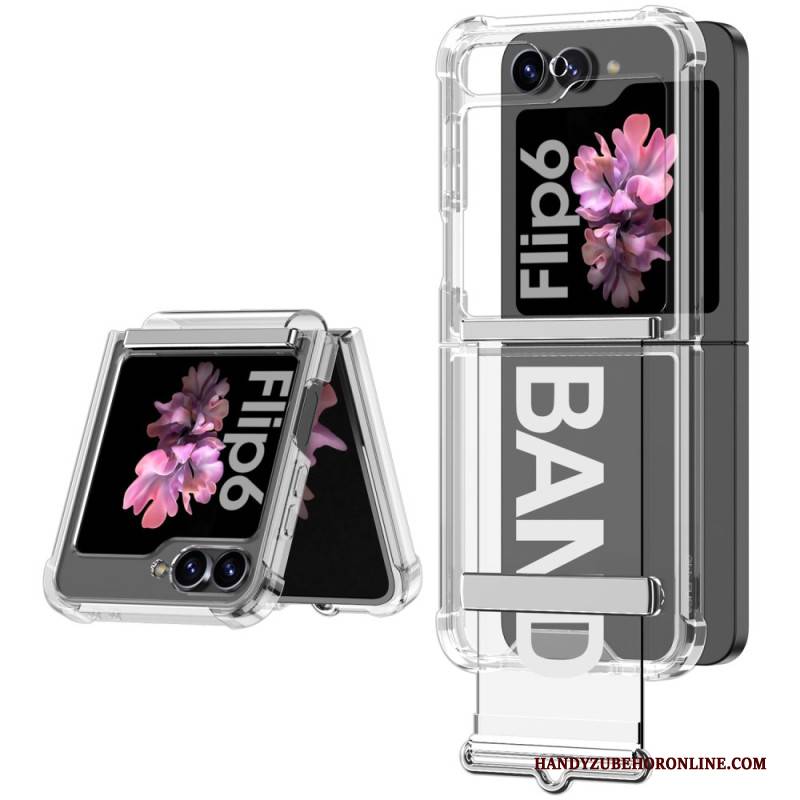 Hülle Für Samsung Galaxy Z Flip 7 Fe Transparenter Riemen