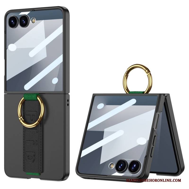 Hülle Für Samsung Galaxy Z Flip 7 Gkk-handschlaufe Und Displayschutz