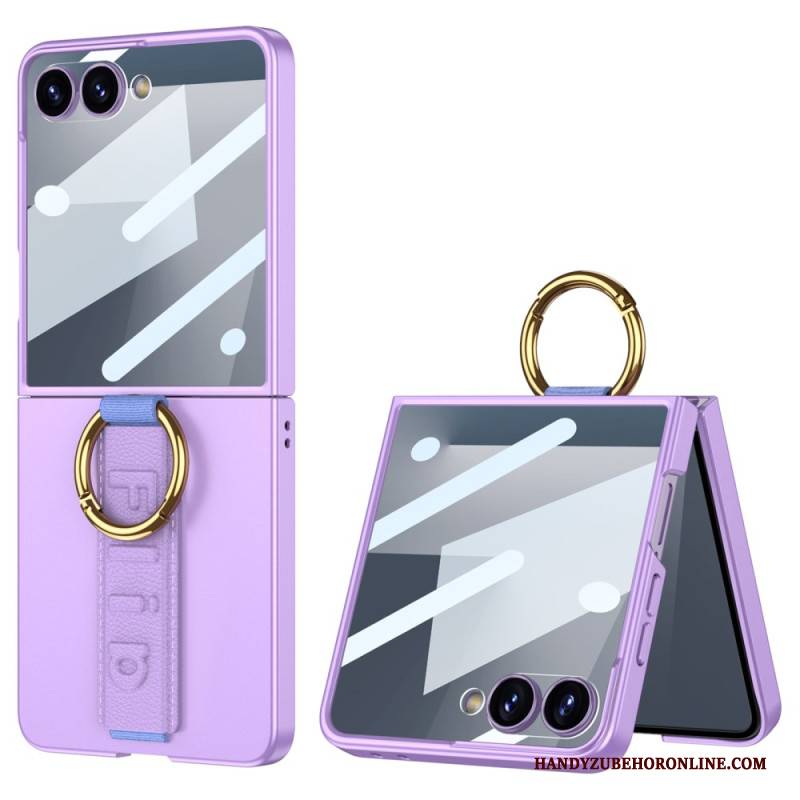 Hülle Für Samsung Galaxy Z Flip 7 Gkk-handschlaufe Und Displayschutz
