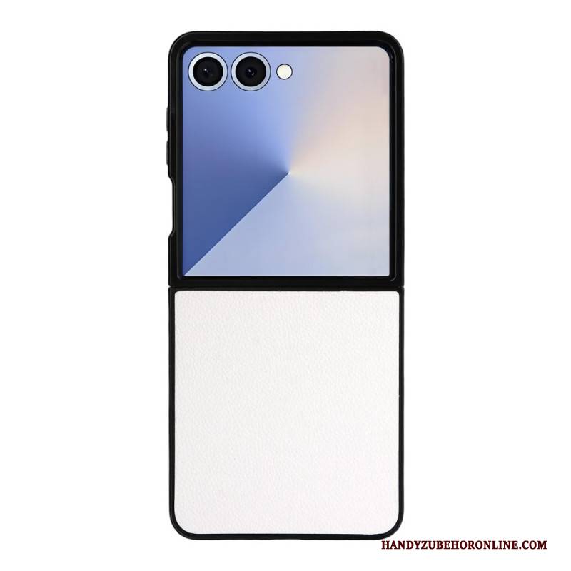 Hülle Für Samsung Galaxy Z Flip 7 Lederoptik