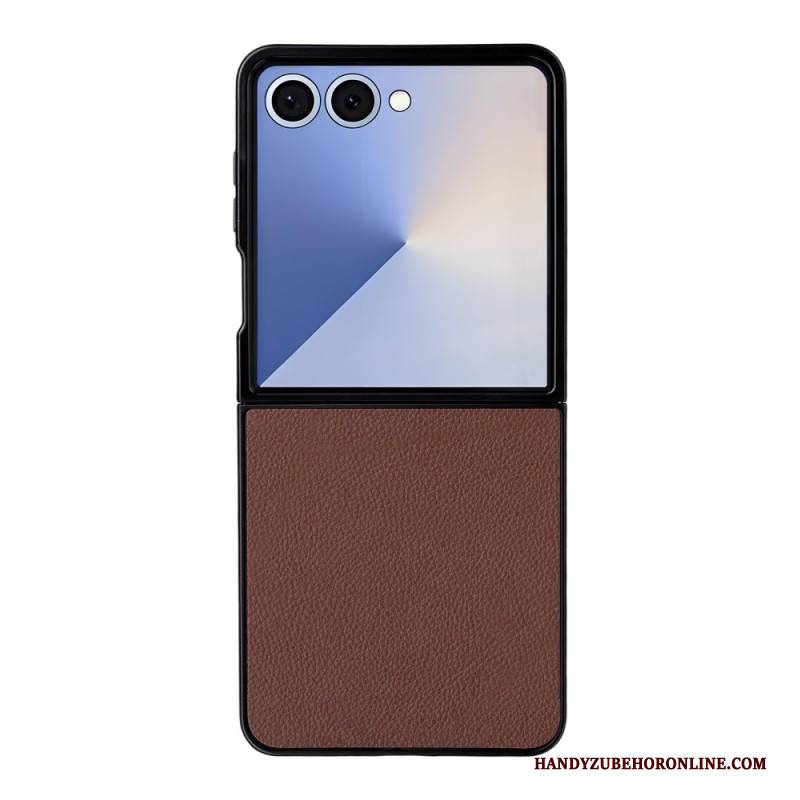 Hülle Für Samsung Galaxy Z Flip 7 Lederoptik