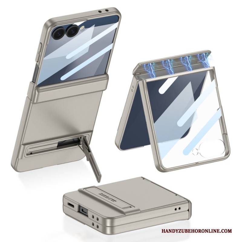 Hülle Für Samsung Galaxy Z Flip 7 Magnetischer Gkk-ständer Und Schutz