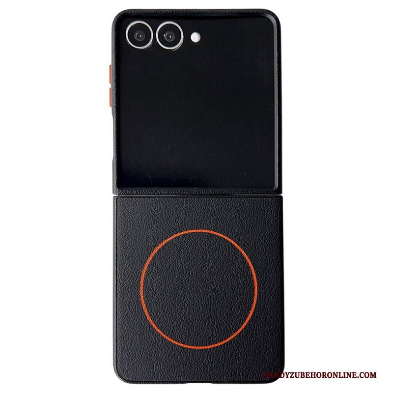 Hülle Für Samsung Galaxy Z Flip 7 Magsafe Orange Ring-kompatibel