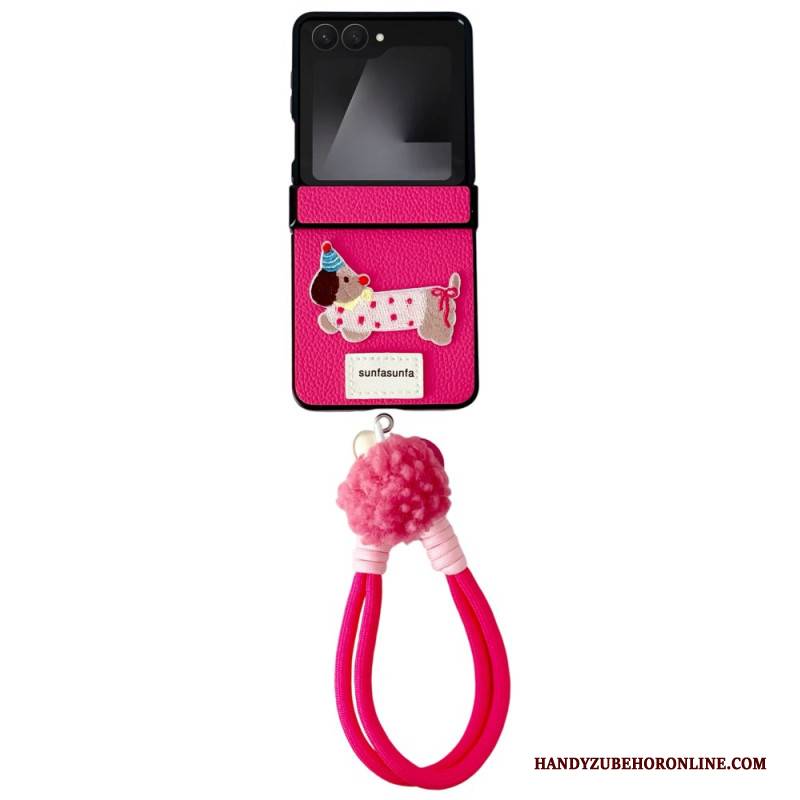 Hülle Für Samsung Galaxy Z Flip 7 Scharnierschutz Und Riemen